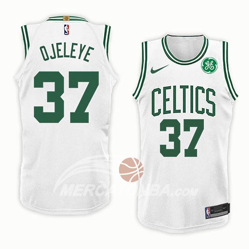 Maglia NBA Boston Celtics Semi Ojeleye Association 2018 Bianco